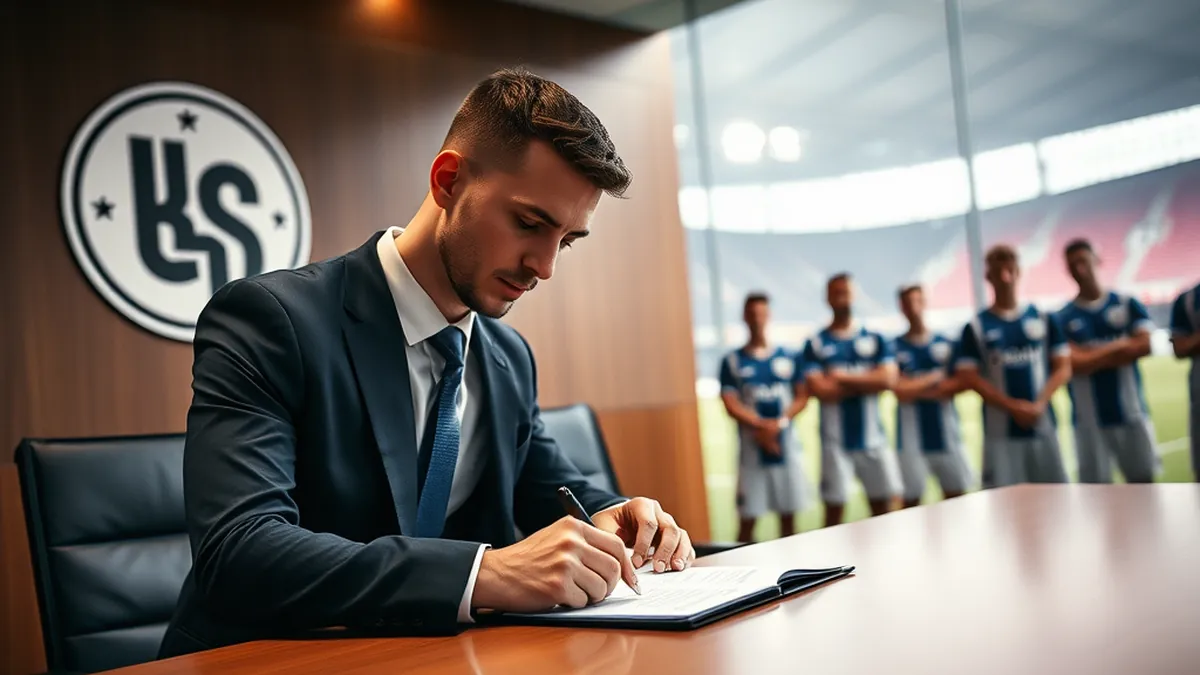 Neues Mittelfeld-Talent: Hamburger SV verpflichtet Martin Adeline